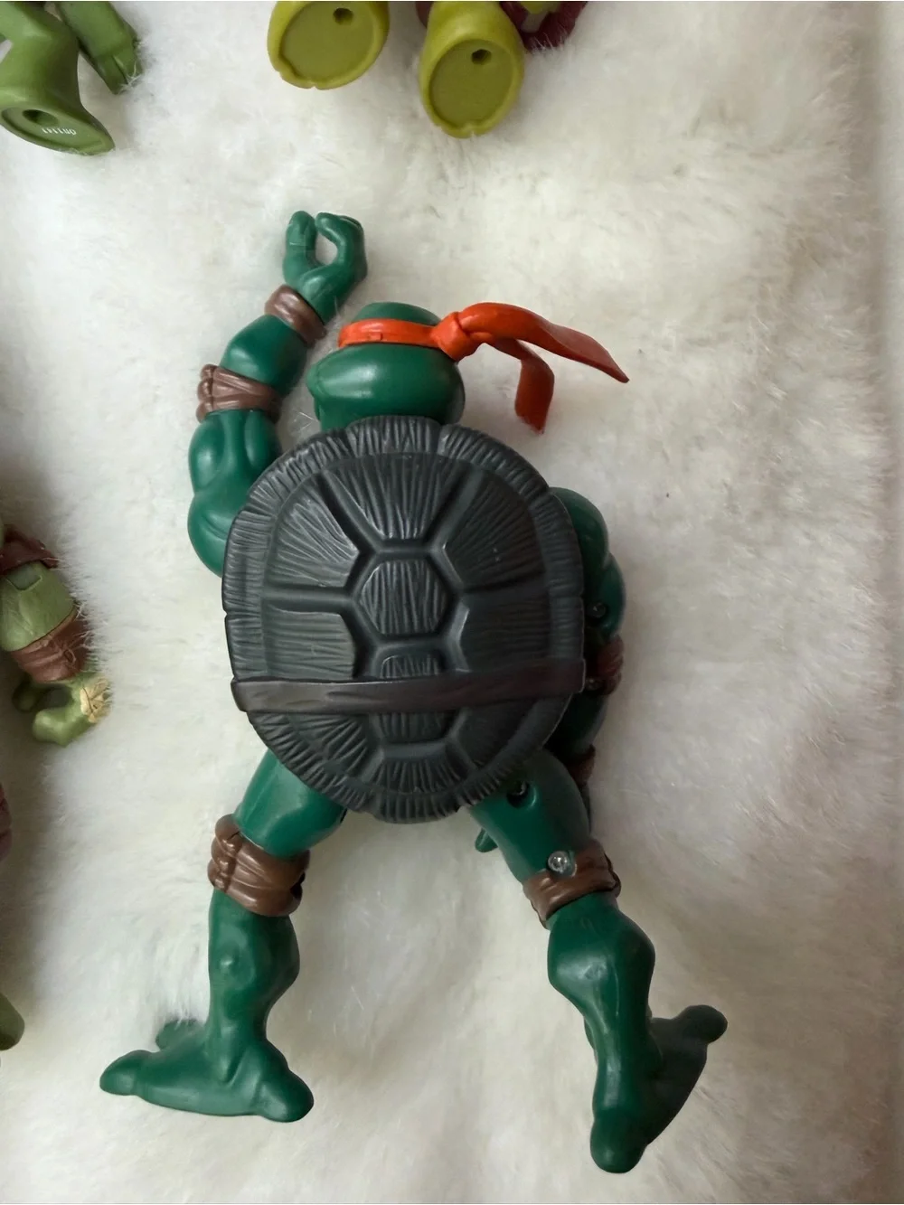 Teenage Mutant Ninja Turtle Lot including Raphael Skateboard 2003